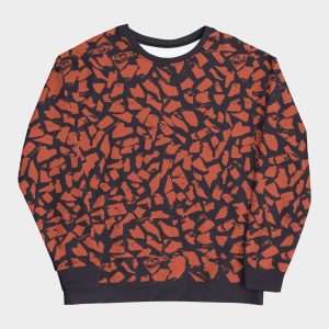 Crewneck Sweatshirt “Paper” (Orange)