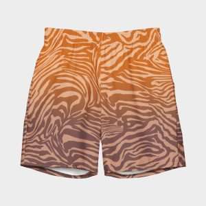 Swimsuit "Zebra" (Orange & Purple)