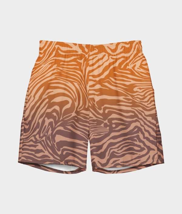 Swimsuit "Zebra" (Orange & Purple)