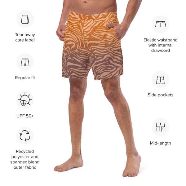 Swimsuit "Zebra" (Orange & Purple) - Image 3