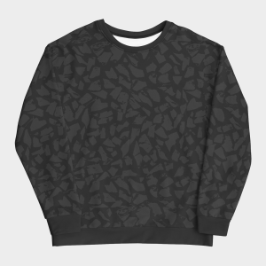 Crewneck Sweatshirt “Paper” (Carbon)