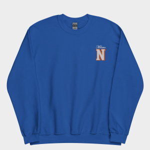 Crewneck Sweatshirt "COLLEGE" - Classic (Blue)