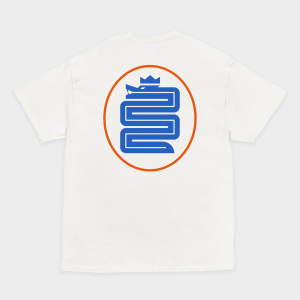 T-Shirt "COLLEGE" - Snake (White)