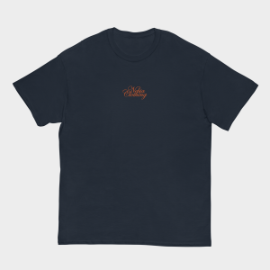 T-Shirt "COLLEGE" - Embroidered (Blue Navy)