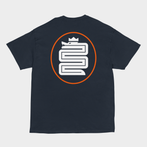 T-Shirt "COLLEGE" - Snake (Blue Navy)