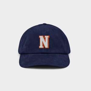 Corduroy Hat "COLLEGE" - Classic (Blue Navy)