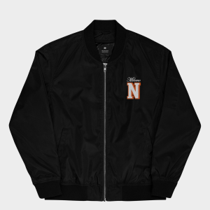 Bomber Jacket "COLLEGE" - Classic (Black)