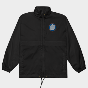 Windbreaker Jacket "COLLEGE" - Snake (Black)